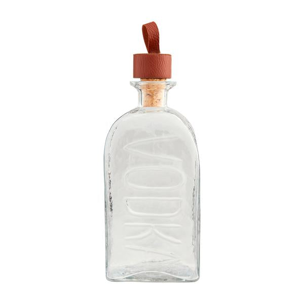 Embossed Glass Decanters