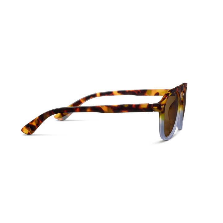 Neptune Bifocal Sun sunglasses with polycarbonate frames in black featuring polarized lenses and spring hinges.