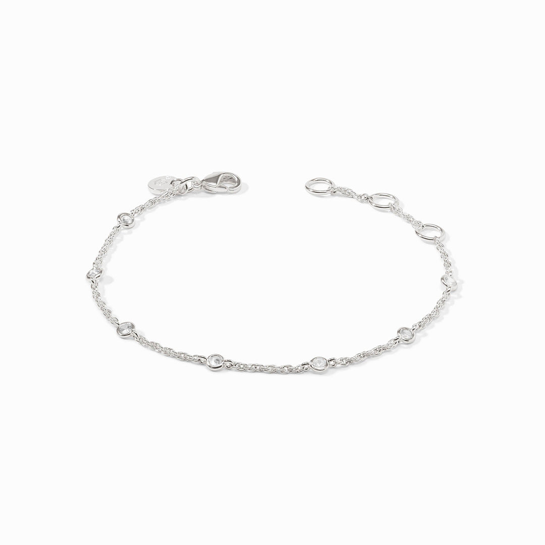Celeste Delicate Bracelet Silver Cubic Zirconia