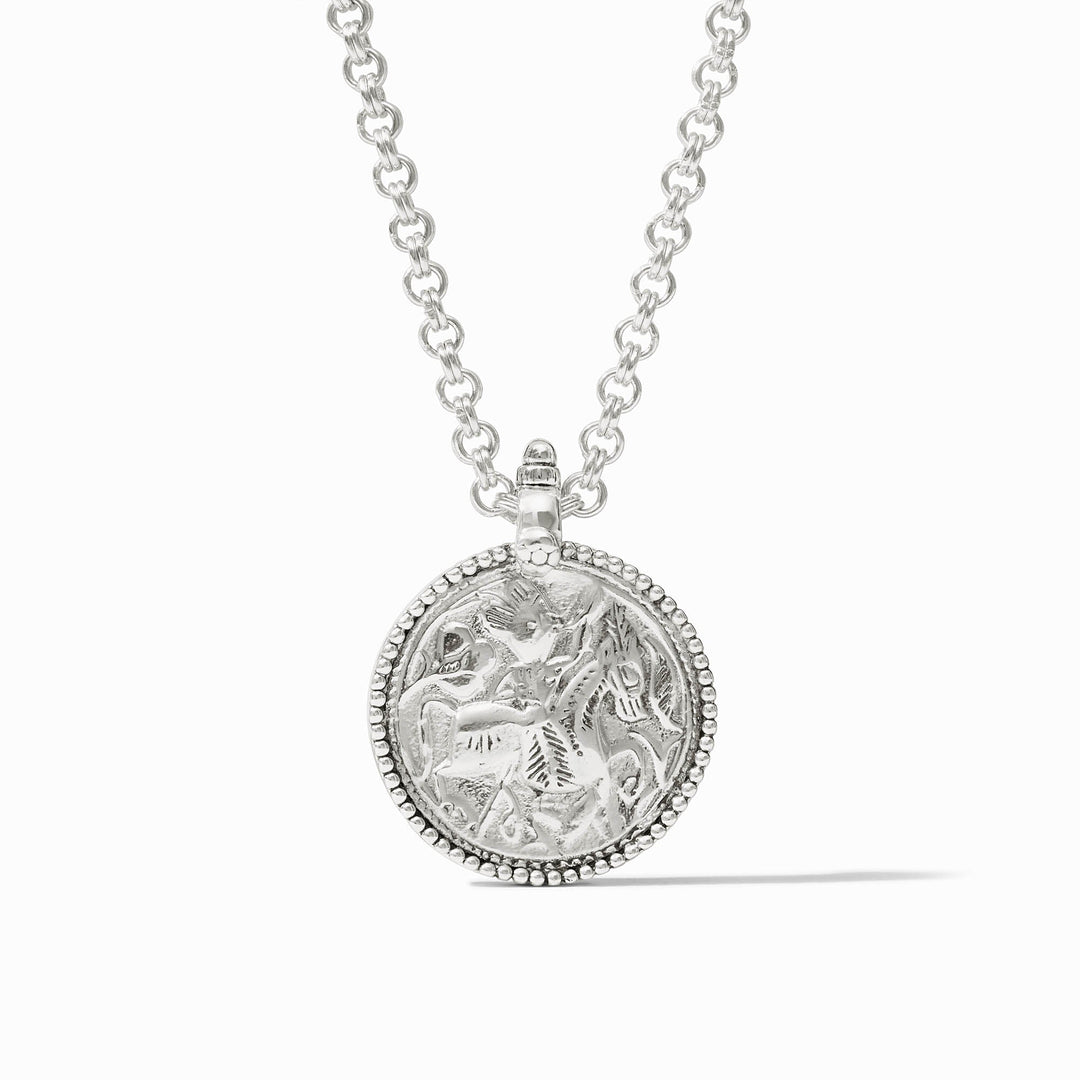 Silver Coin Pendant