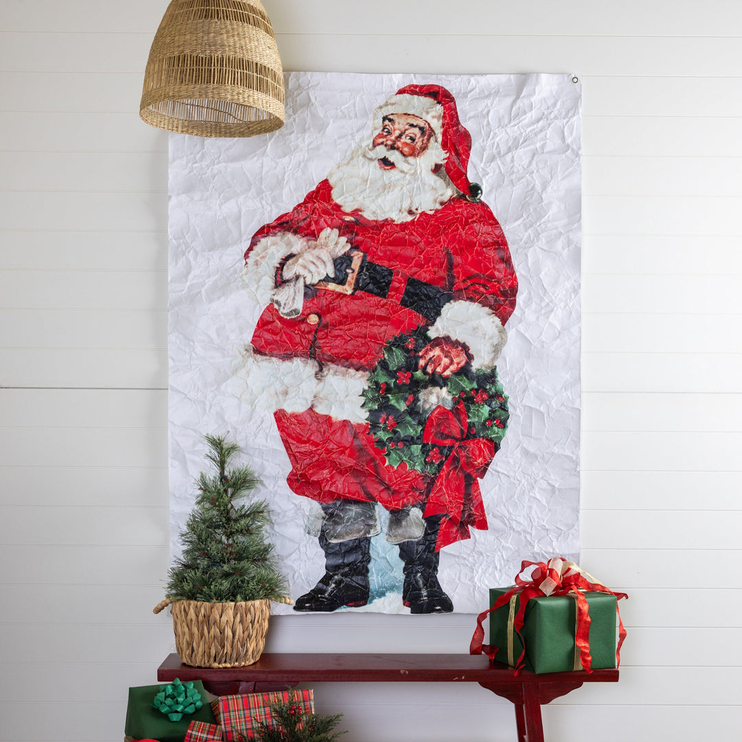 Paper Wall Art Santa