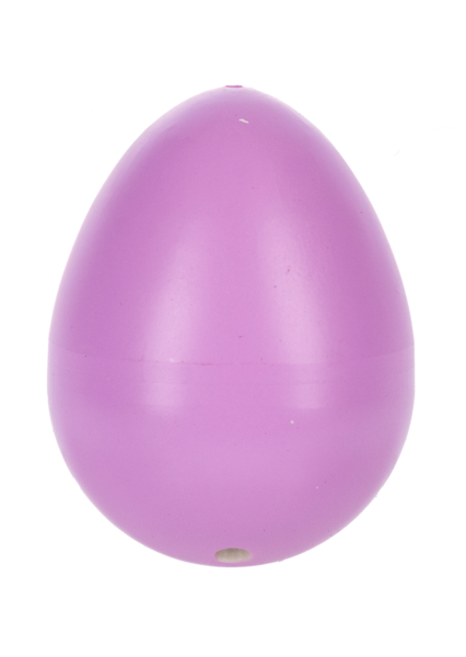 Hatching Chick Growers wooden planter shaped like a chick with yellow body.