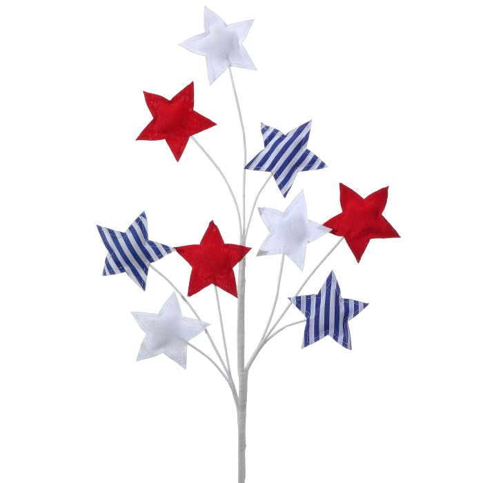 Americana Star Spray X: a 3-piece set featuring star-shaped silhouettes in Americana-style pattern.