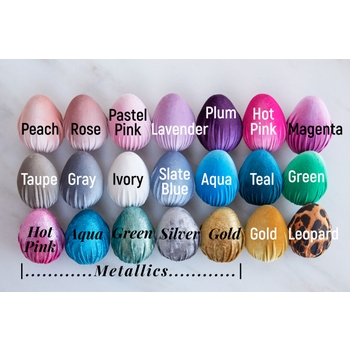 Handmade Velvet Eggs