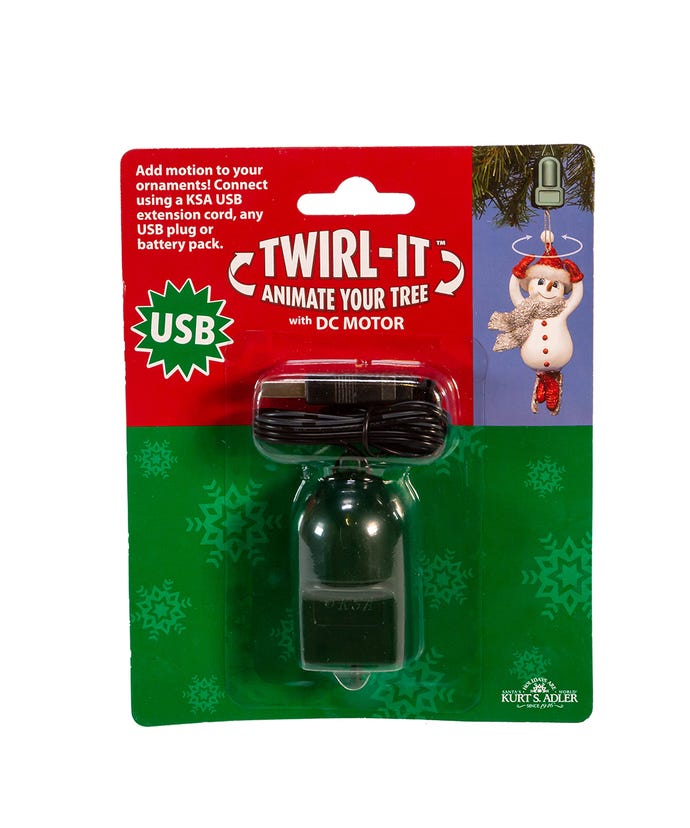USB Twirl-It W/DC Motor