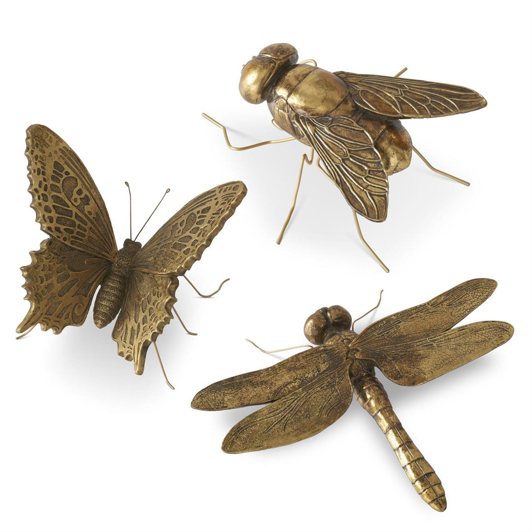Gold Resin Insect