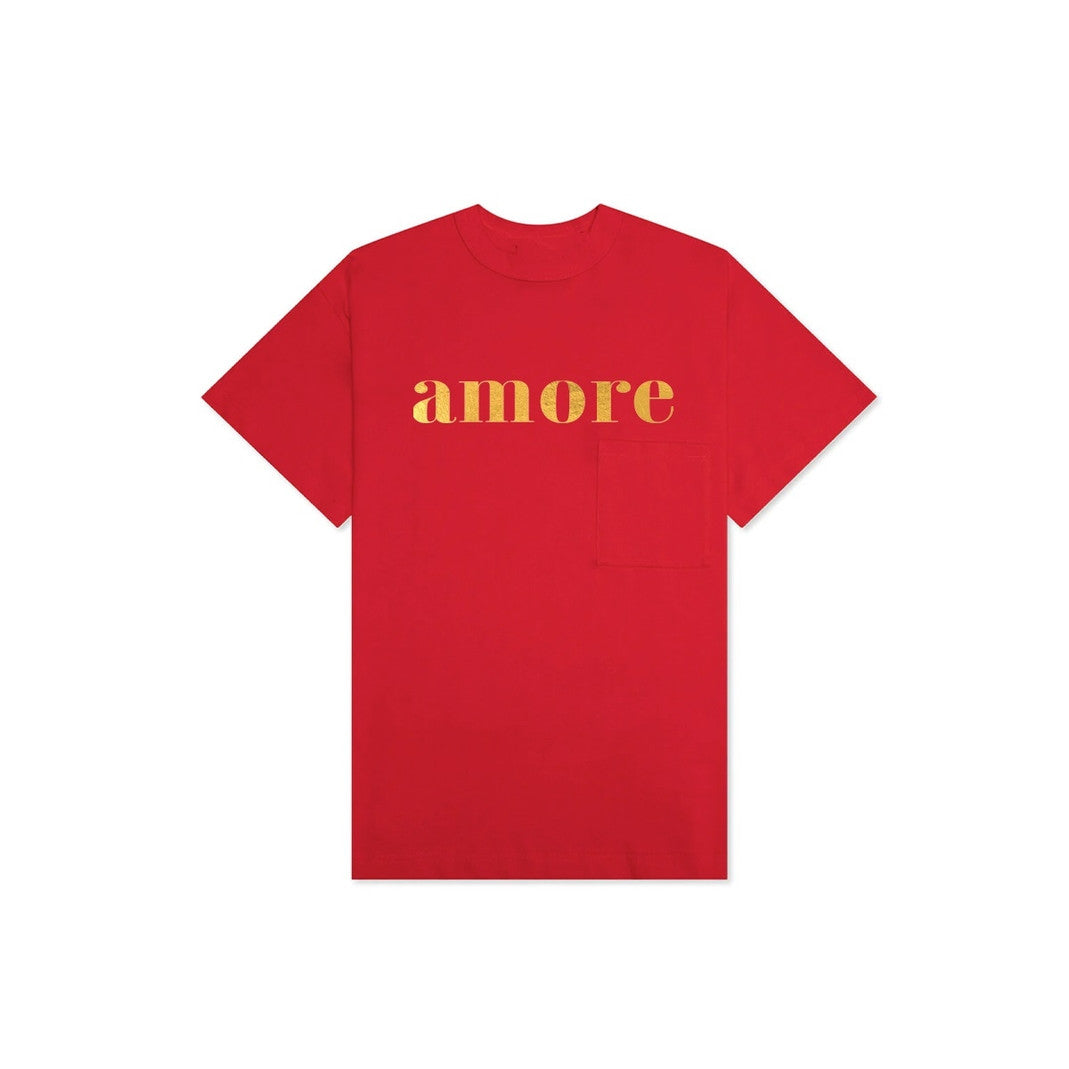Amore Graphic Foil Graphic Women Graphic Tee
