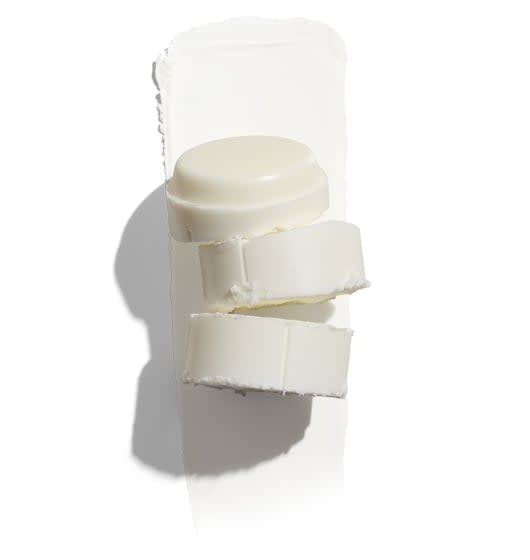 Pit Boss roll-up antiperspirant stick with All-Over scent in a white tube.