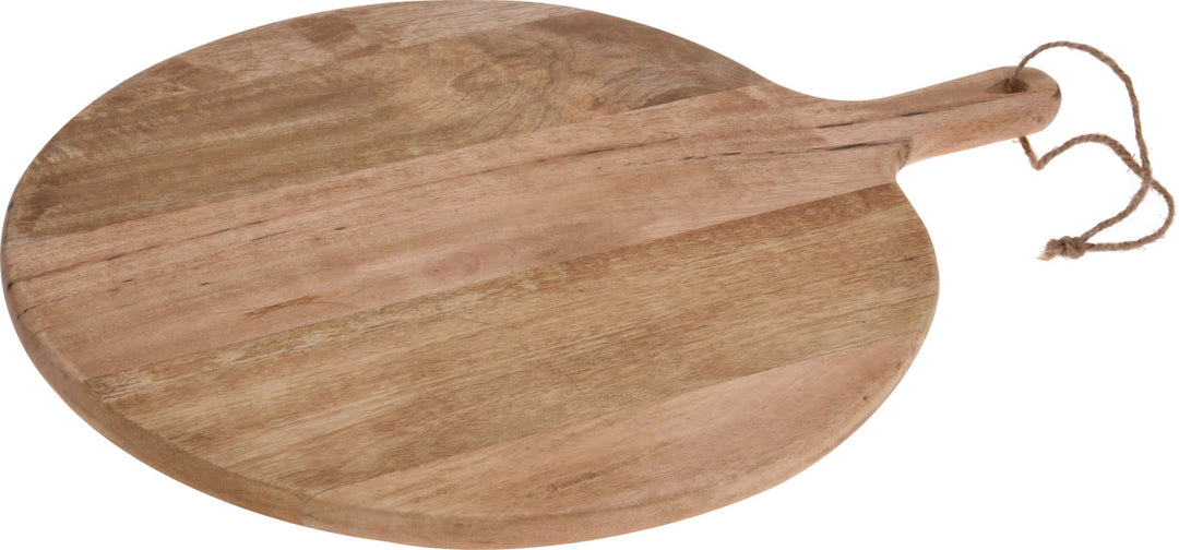 Plate Wood 50CM Round Natural