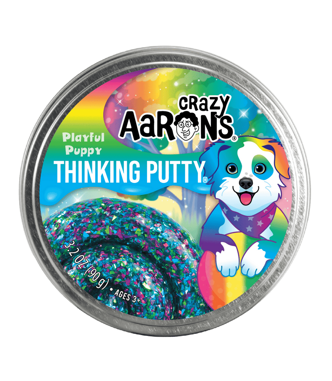 Playful Puppy Thinking  Putty