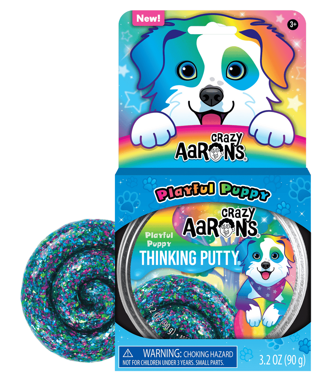 Playful Puppy Thinking  Putty