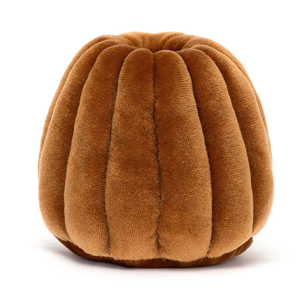 Amuseables Carole Canelé plush toy in beige polyester with a soft rounded silhouette and PE bean filling.