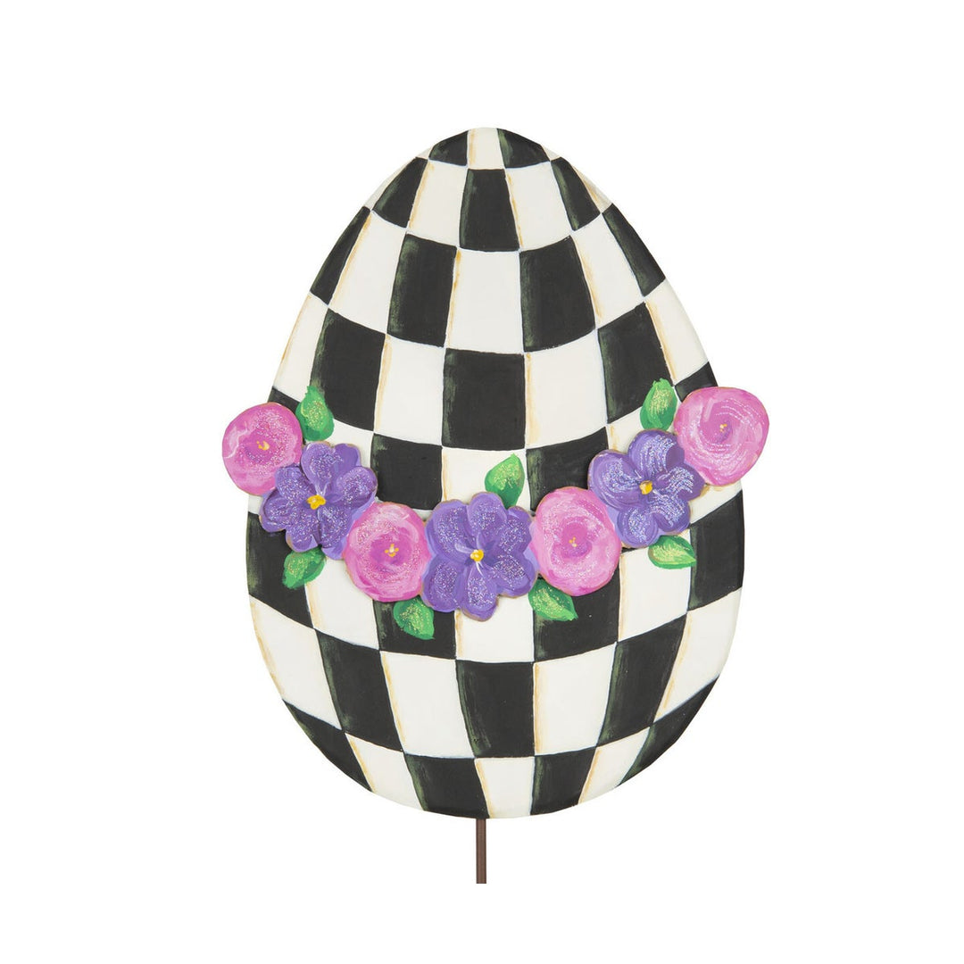 Elegant Egg Pansy Banner