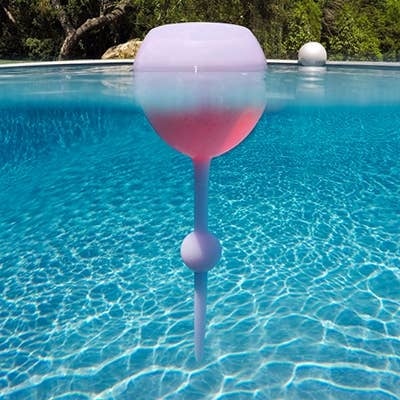 Purple haze beach glass tumbler with a smooth rim designed to hold over 12 oz of beverage.