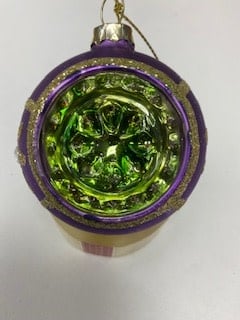 Reflector Orn, Glass 2.5" - 2.75"