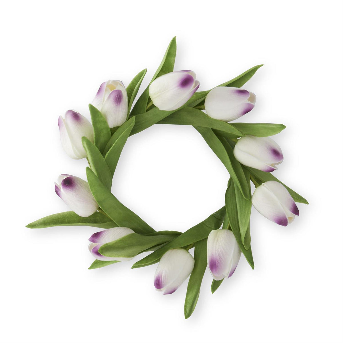 Mini tulip-shaped candle ring in realistic skin-tone PU material with a smooth silhouette.