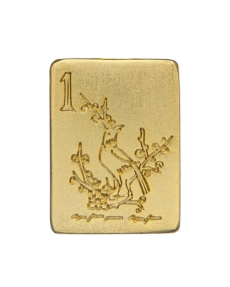 Bird Bam Mahjong Pearl Necklace