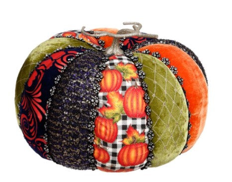 Autumn Pumpkin paper bag measuring 13x9 inches with a seasonal fall pattern.