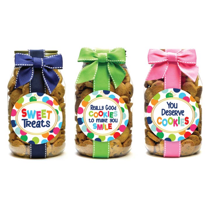 Cookie Jars  Lots of Dots Chocolate Chip Quart
