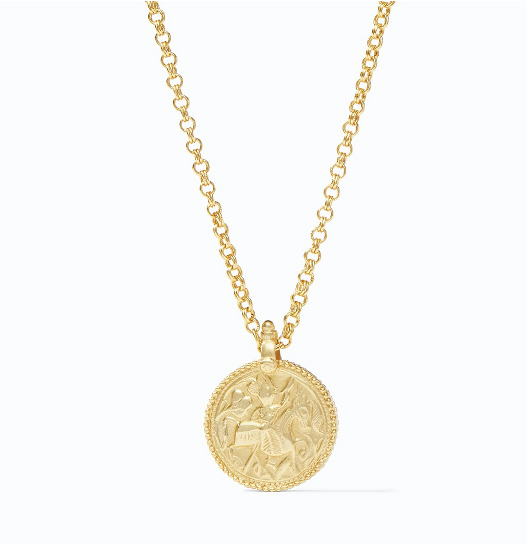 Gold Coin Pendant