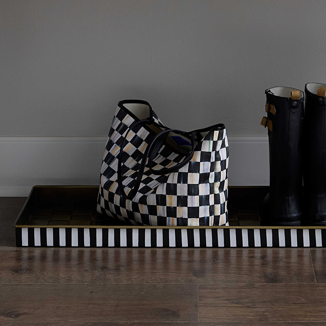 Courtly Check Marche Medium Tote