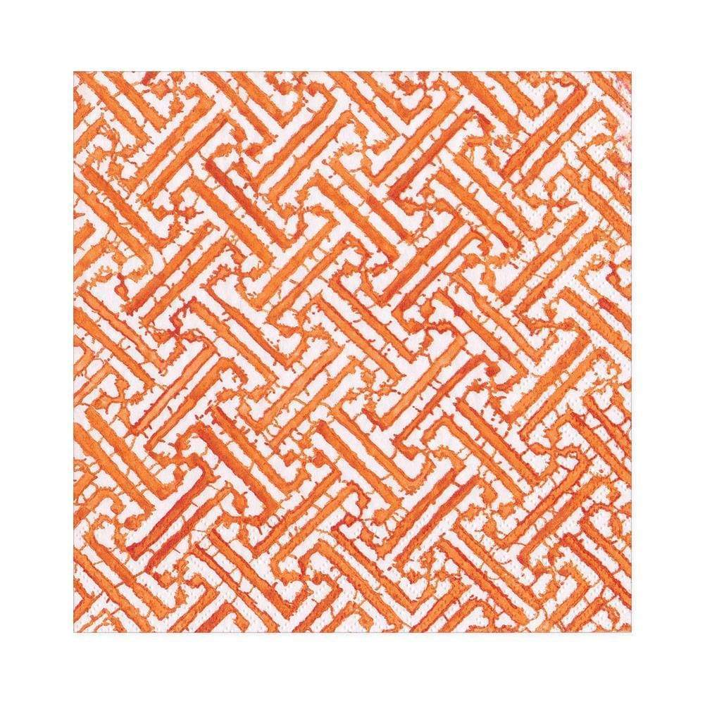 Pack of Caspari triple-ply luncheon napkins featuring museum artwork designs printed in Germany.