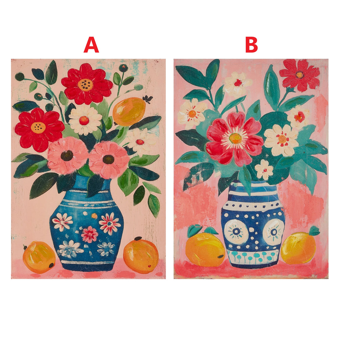 20" Lemon Bloom Wall Art - Sold Individually