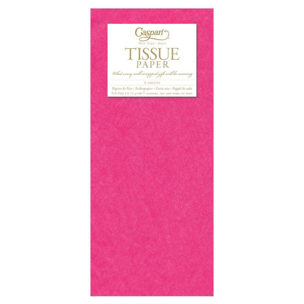 Packaged solid tissue paper with printed colors in a rectangular sheet format.