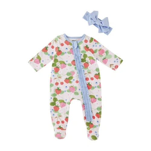 Berry Patch Sleeper & Headband Set