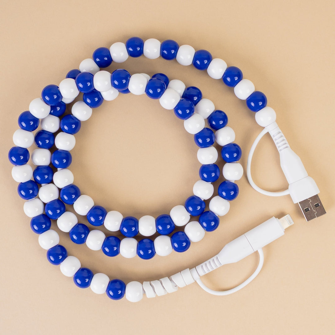 4-in-1 Beaded Charging Cable