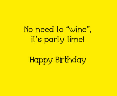 Black t-shirt with white text reading 'Positive For Chardonnay' inside a wine glass outline and birthday message.