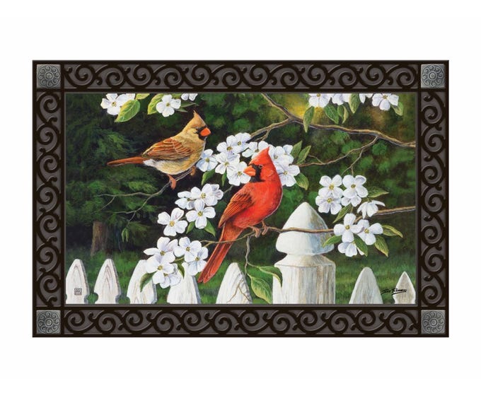 Rectangular recycled rubber doormat tray with non-slip backing in neutral tones.