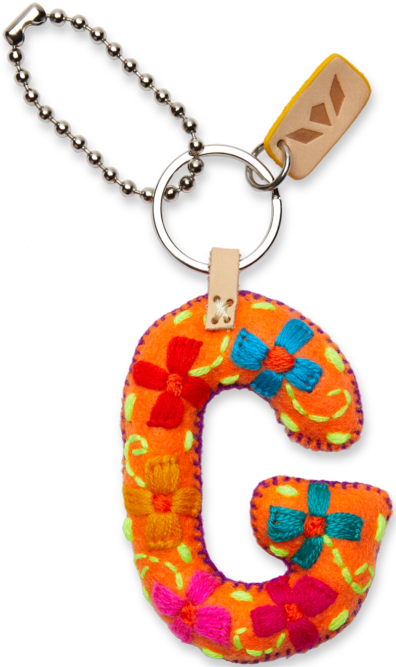 Felt Letter Charm