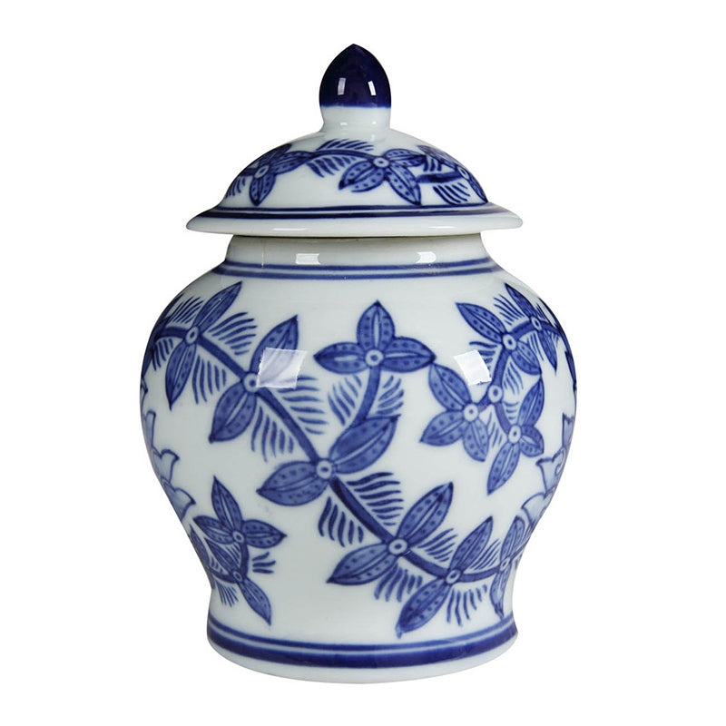 Aline Butterfly Lidded Jar in white porcelain with a butterfly-shaped lid.