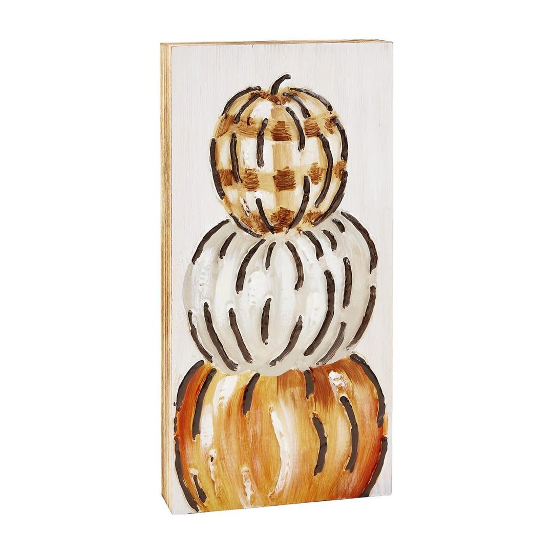 Painted Pumpkin Block