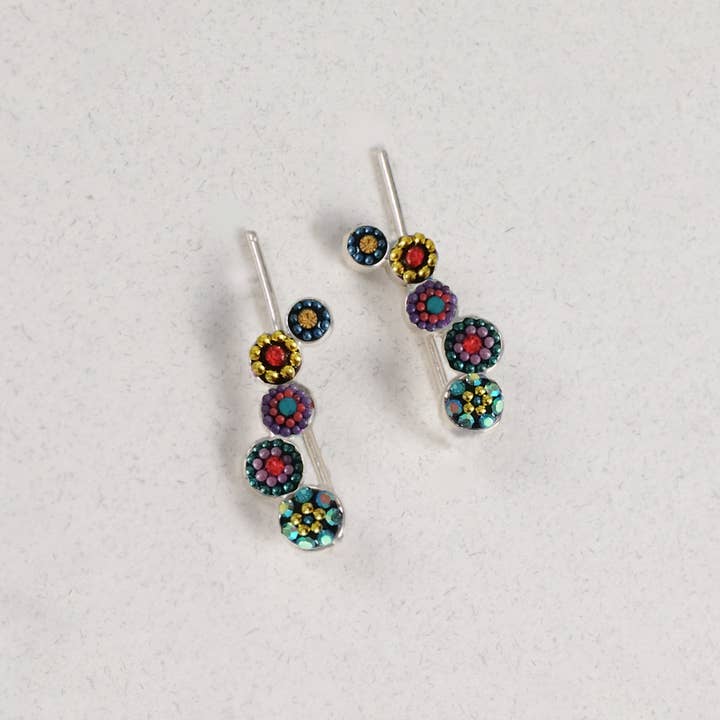 Falling Circles Earings