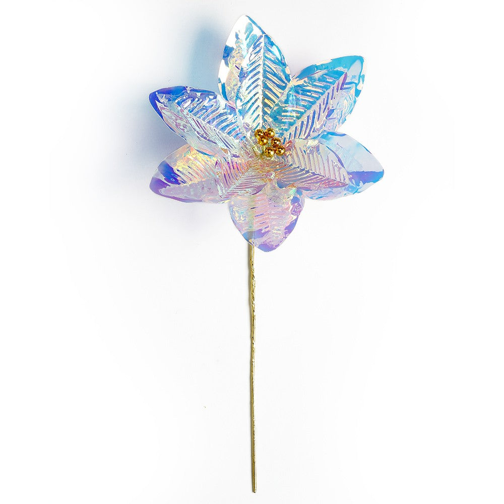 Valentine's decorative floral stem accessory with a D5.9-inch base and 15.7-inch height.