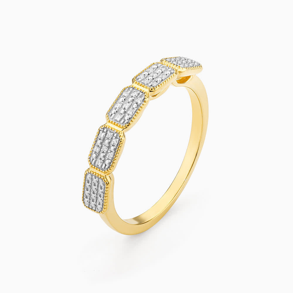 Rectangle Blocks Stackable Ring