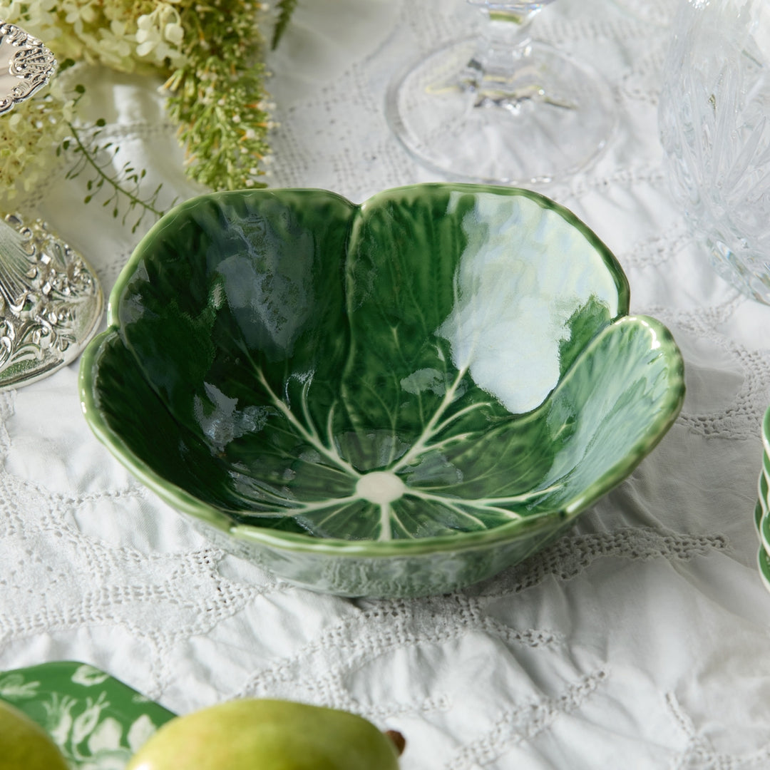Le Jardin Cabbage 3-D Cereal Bowl