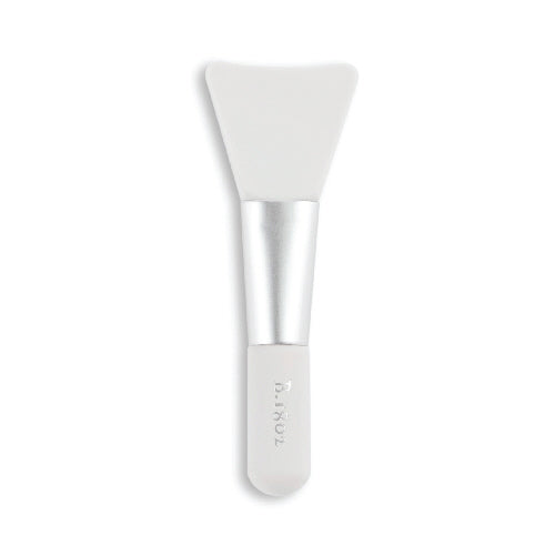 Whipped Body Cream Spatula with a white silicone head, silver ferrule, and white handle.