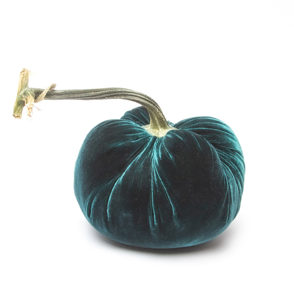 8" Velvet Pumpkin