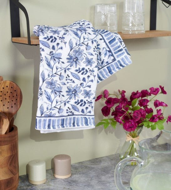 Blue Florals Kitchen Towel