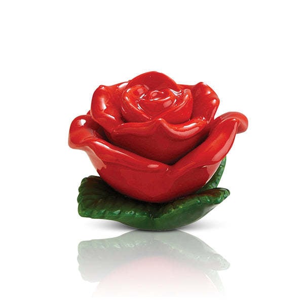 Mini Roses Are Red base with red floral pattern on white background