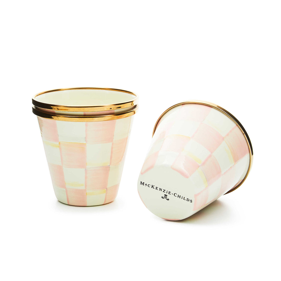 Rosy Check Herb Pot  - Sold Individually