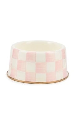 Rosy Check Medium Pet Dish