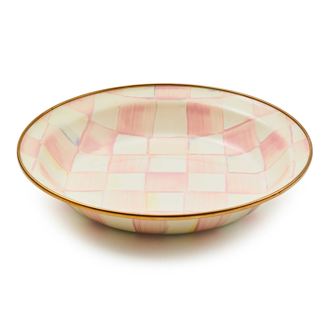 Rosy Check Pie Plate