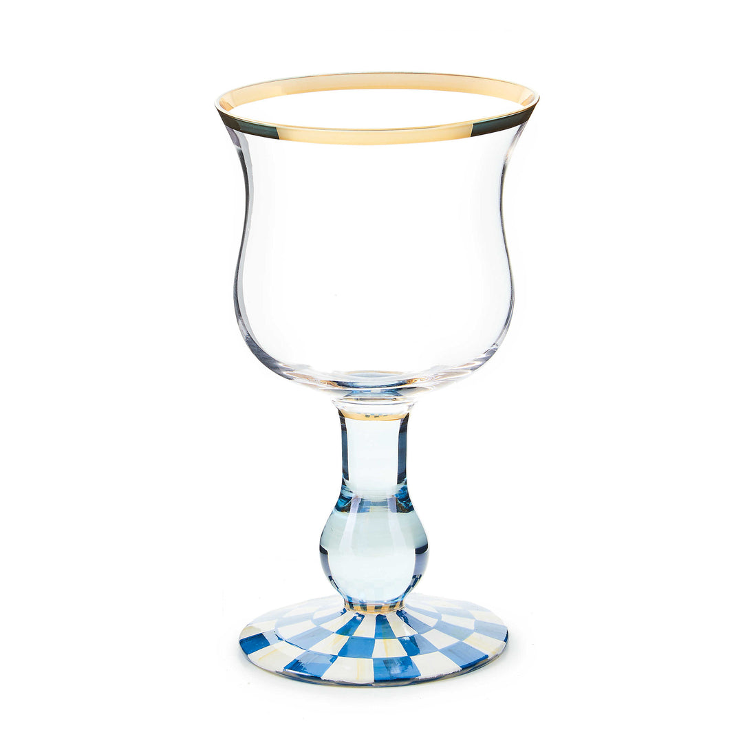Check Glass Rings Royal Check Wine Glass – Amber Marie and Company
