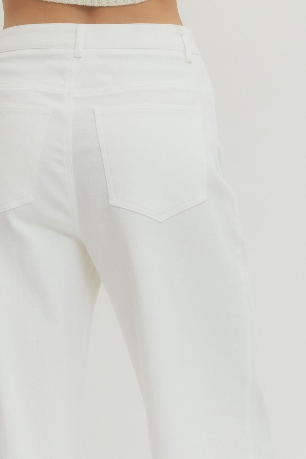 Vienna Solid Wide Leg Pants
