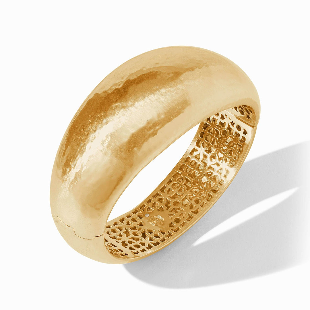 Catalina Statement Hinge Bangle Gold