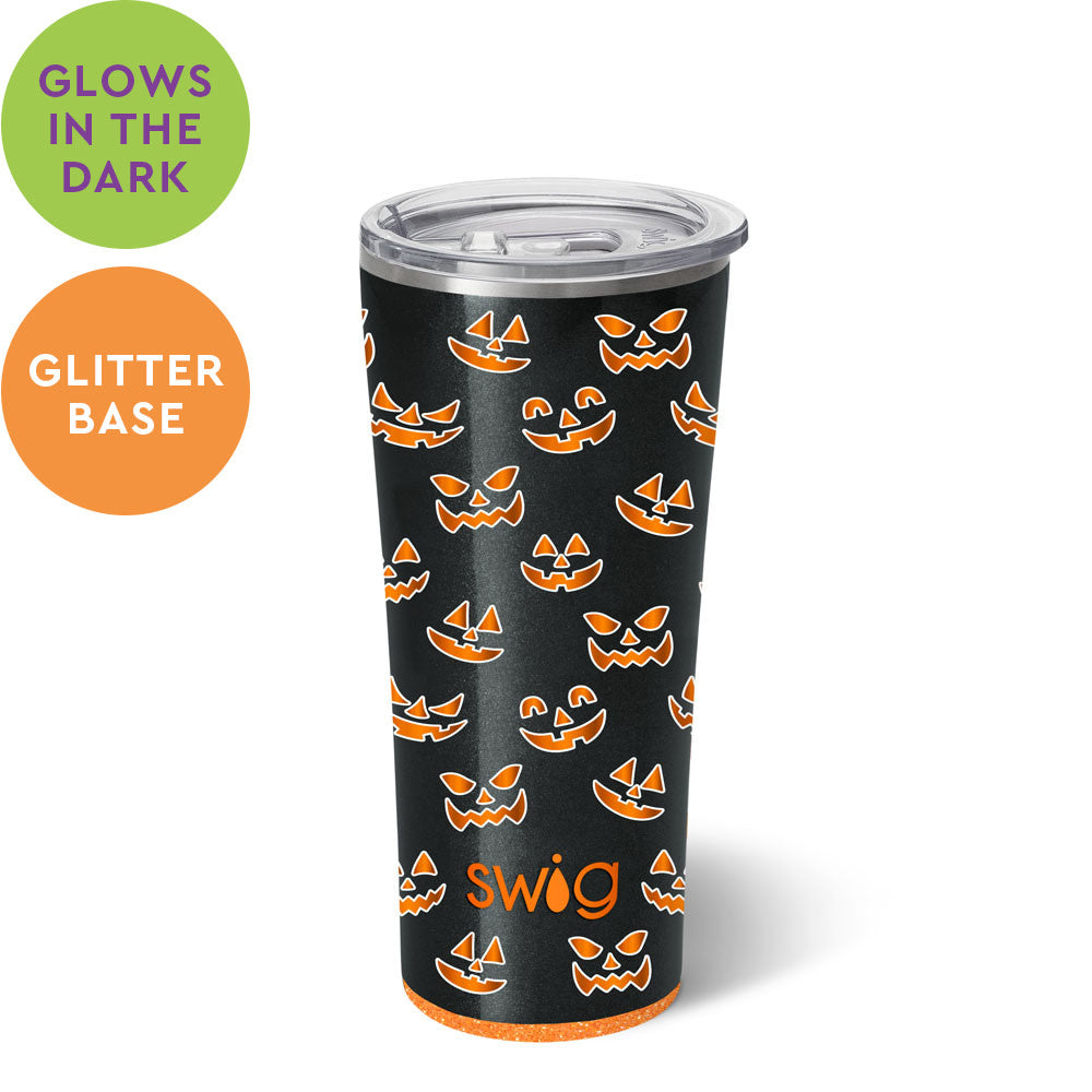 Matte black 22oz stainless steel tumbler with silicone base and removable lid slider
